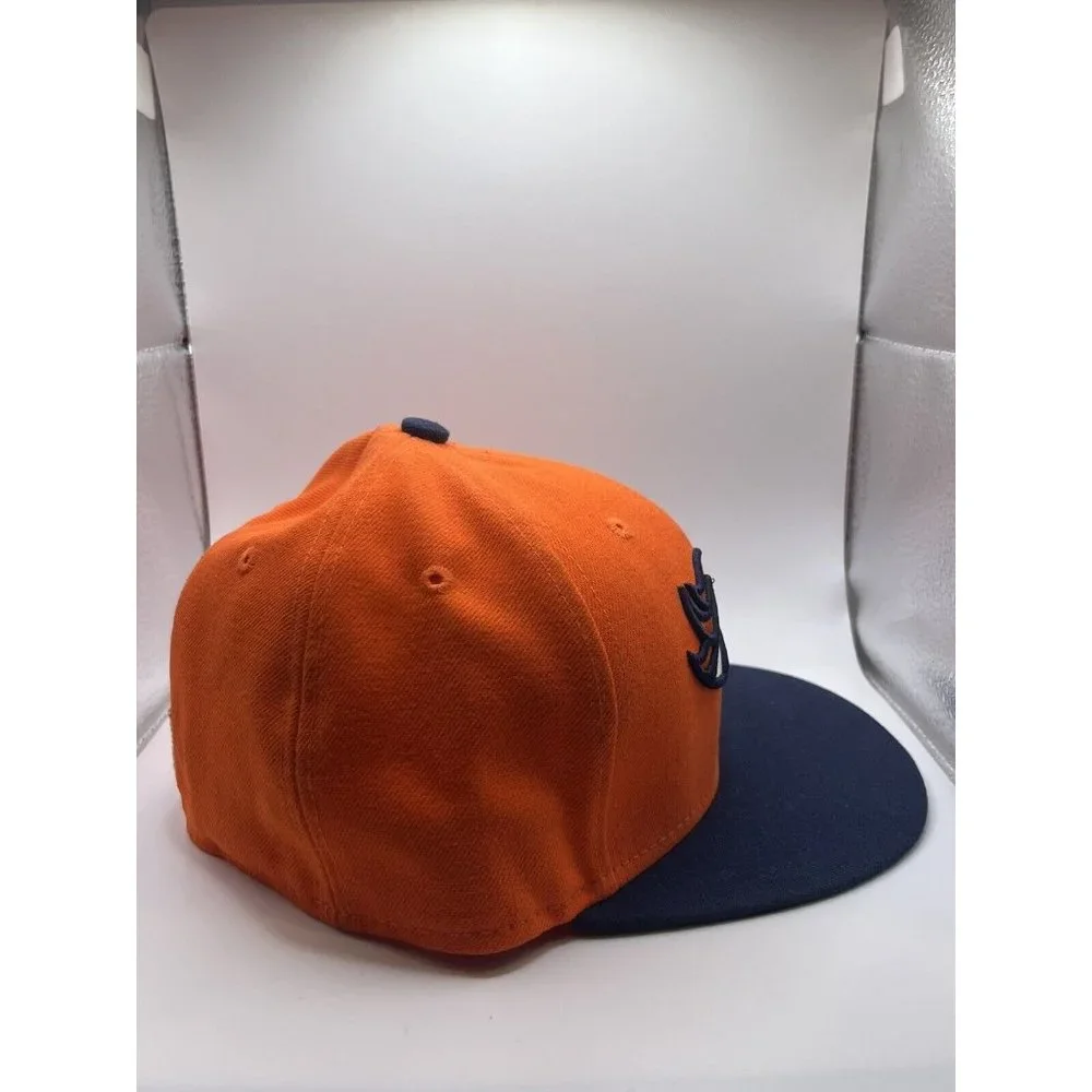 NEW‎ ERA Denver Broncos Football Cap Orange 59fifty 6 7/8